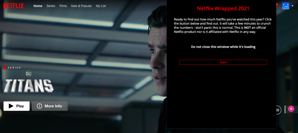 How to download Netflix Wrapped 2021 and find out how much you have watched this year