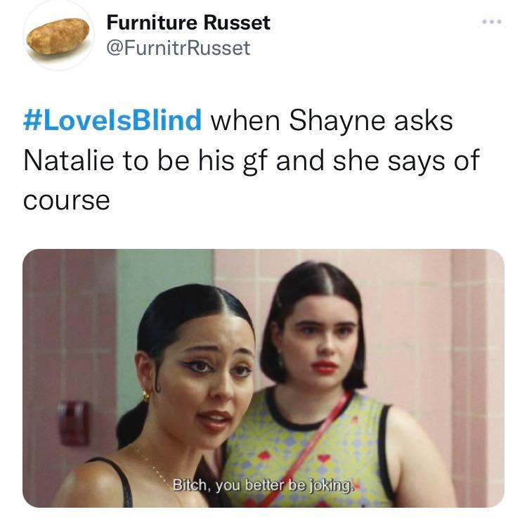 The best memes and reactions so far to season two of Love Is Blind on Netflix