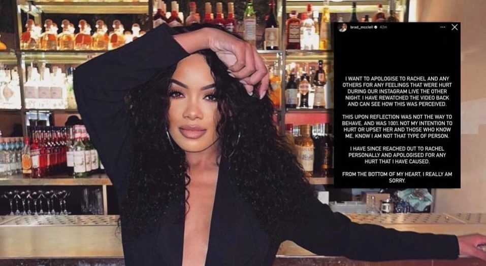 Ex Love Island stars apologise for mocking and laughing at Rachel Finni