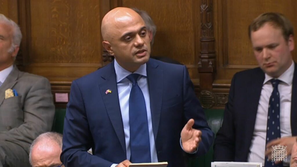 sajid javid westminster accounts