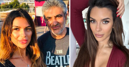 Love Island winner Ekin-Su with her dad
