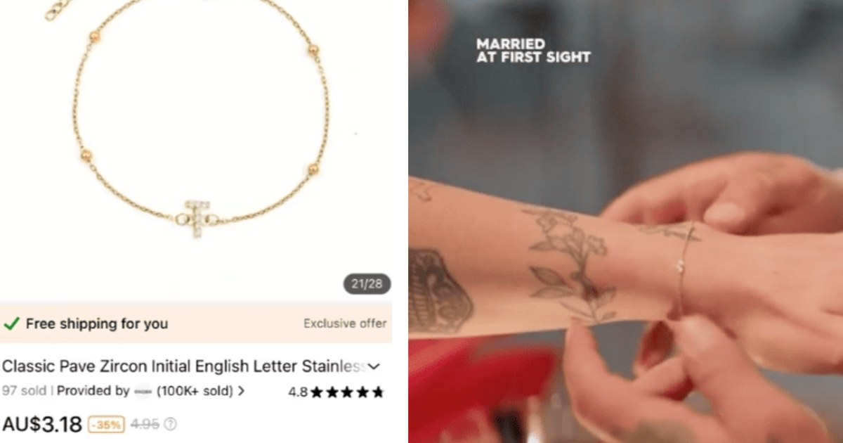 Did Jack actually buy Tori's MAFS Australia 2024 bracelet from Temu for $3 - Vimarsana News