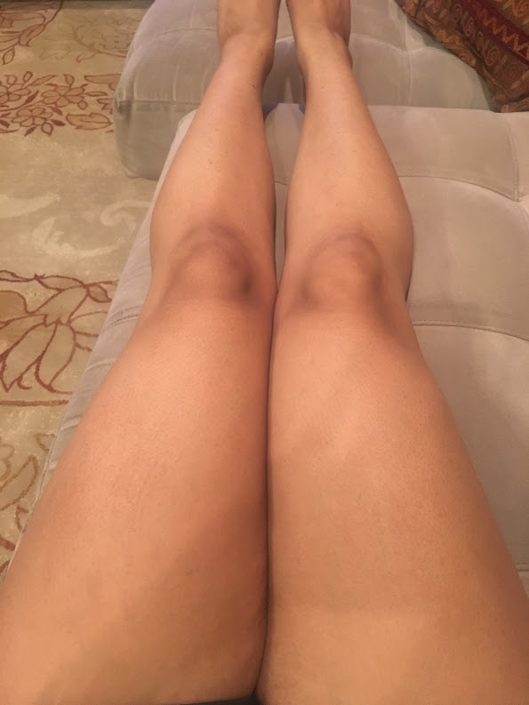 Freshly shaven...