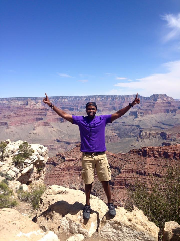 Hiking has become one of Alton's favorite ways to stay in shape.