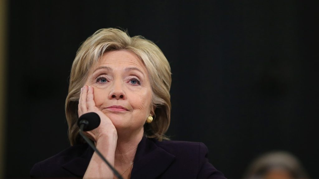 Hillary Clinton was tired of your shit at the Benghazi hearing, and she's tired of it now.