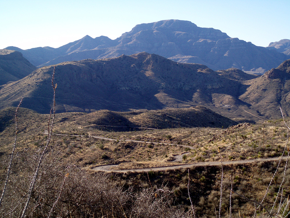 Pinto Canyon in the Chinati Mountains