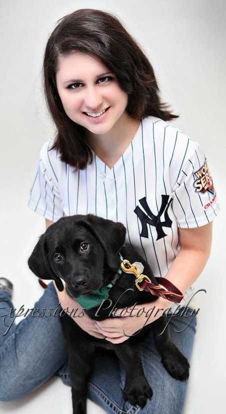 I love him so much I took my senior pictures with Toby.