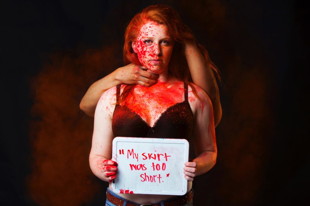 Mazurkevich's sexual assault photo series/ Courtesy of Current Solutions