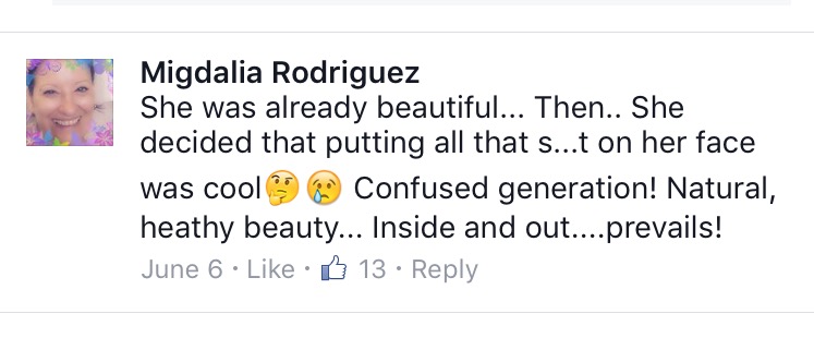 Yes someone can be beautiful before makeup...no confusion here.