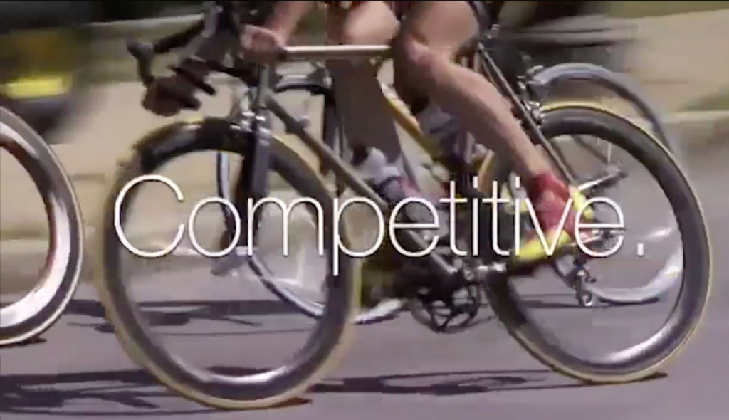 Competing against young men and their inherent abilities