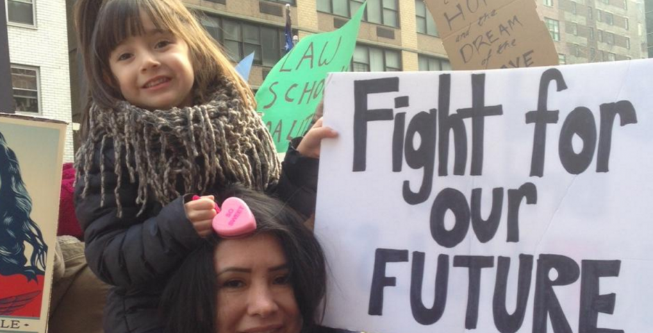 Protesting Babies Baby's first protest: The cutest little kids at NYC's Women's March