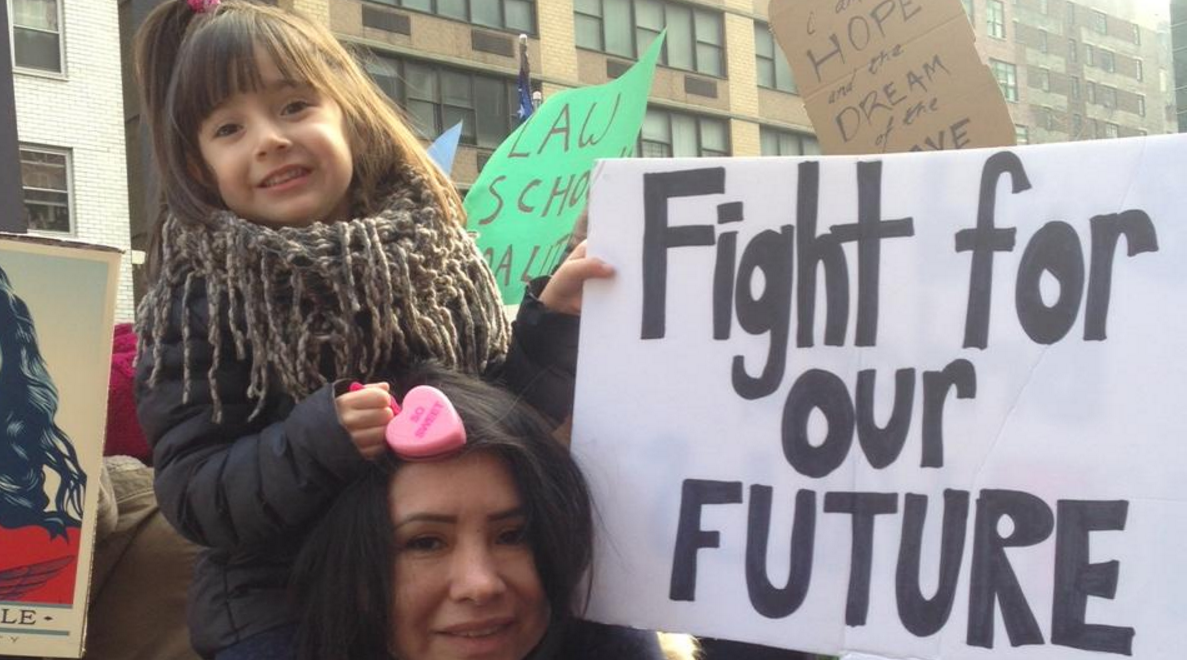 Baby's first protest: The cutest little kids at NYC's Women's March
