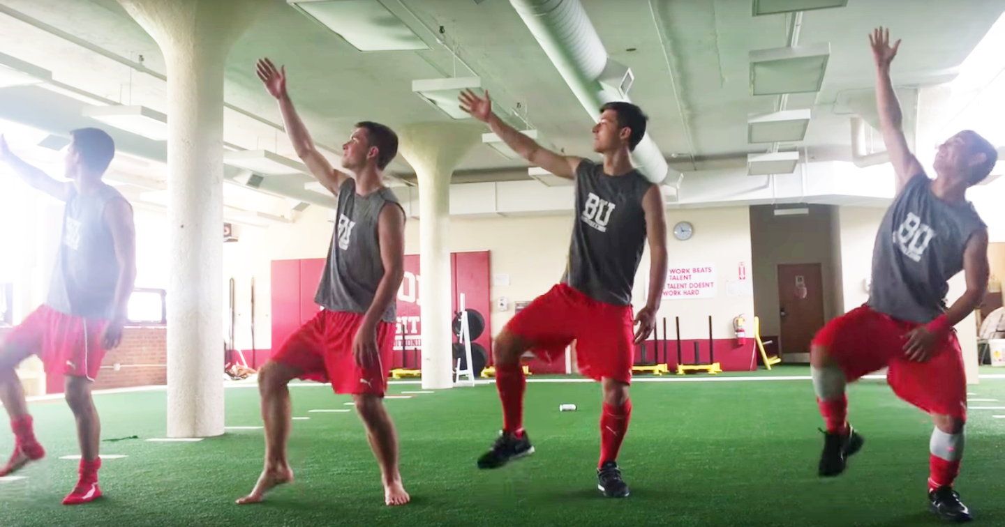 The men's soccer team made a lip dub and it's amazing