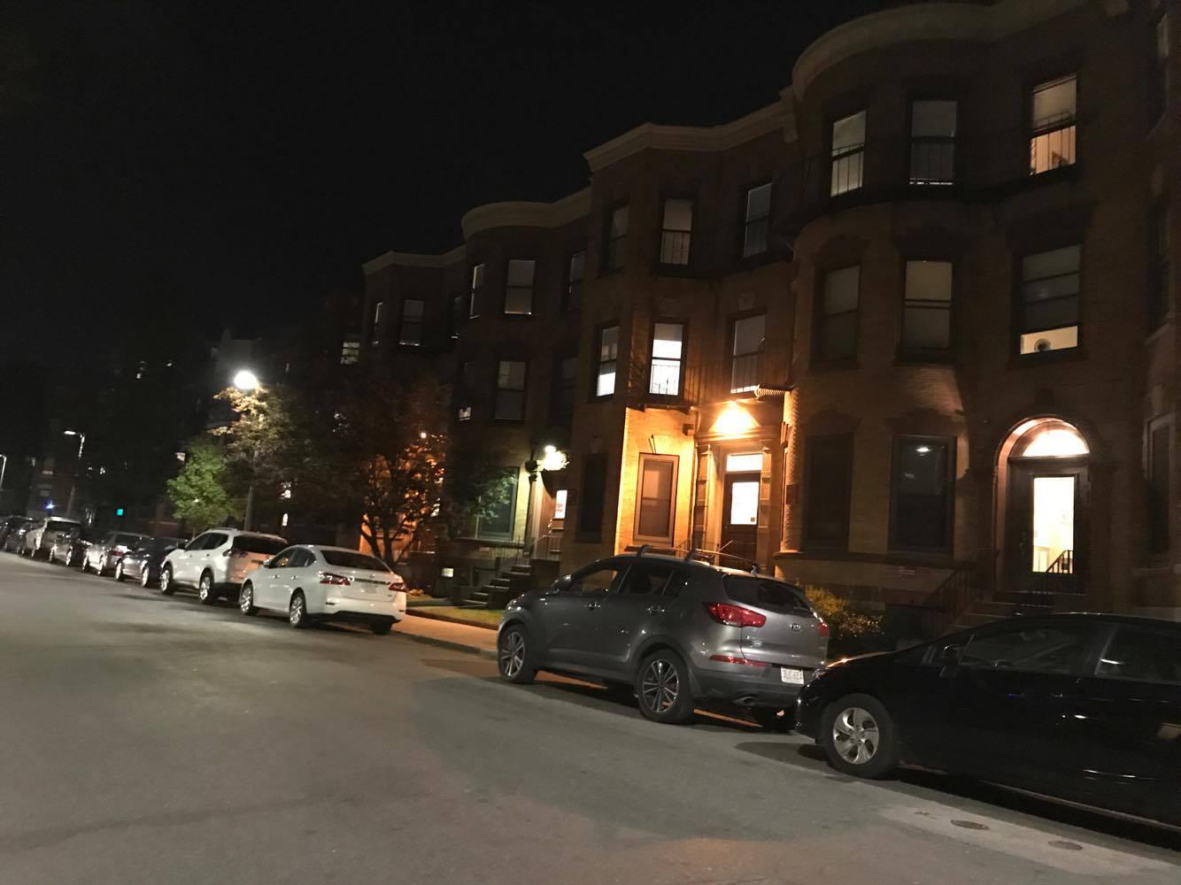 Buswell Street, a part of Boston University's South Campus, is known for being a relatively quiet neighborhood near Brookline. Photo by: Rebecca Grandahl