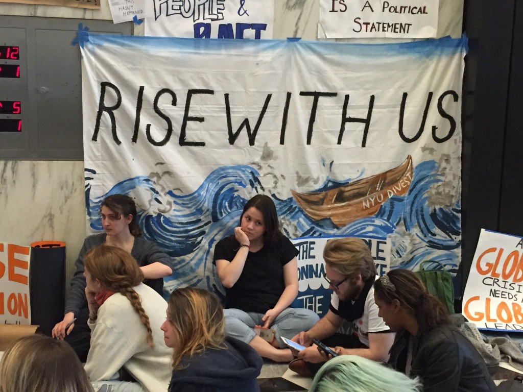 A teach-in that occurred about 6 PM.