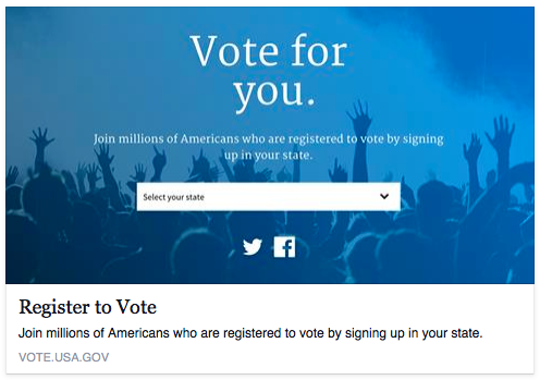 Did you register to vote?