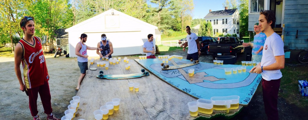 Pong: Dartmouth Style (the only way to play beer pong)