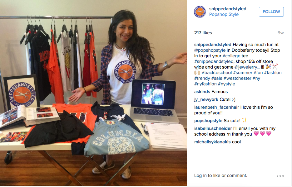 Remi reppin Snipped and Styled at an event