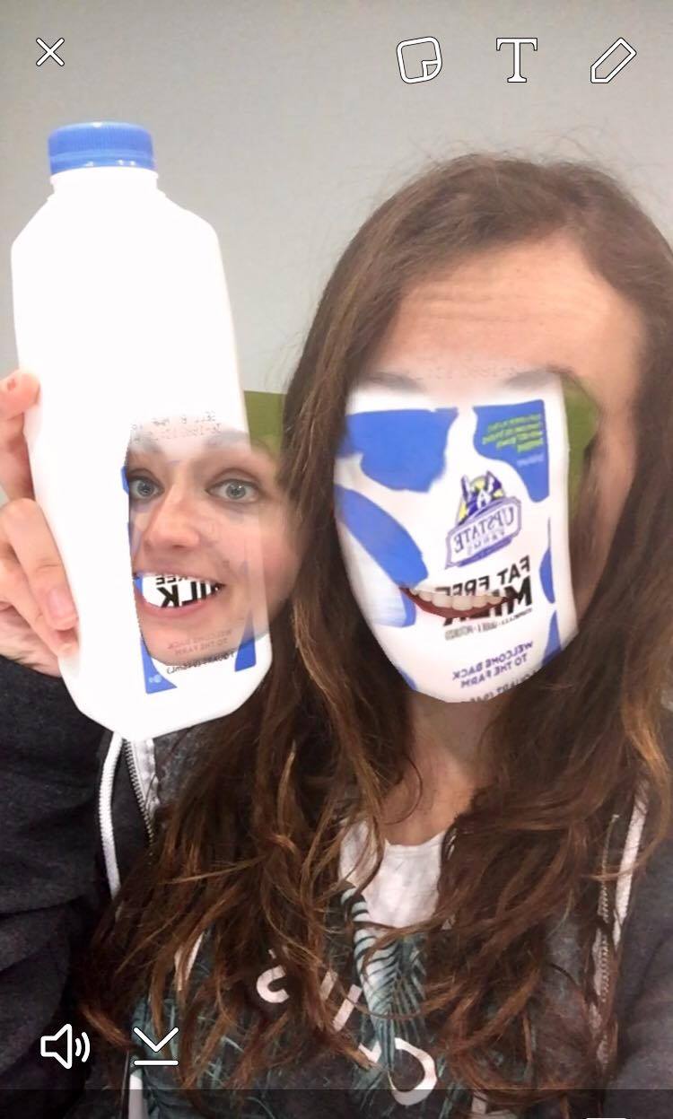Or when you try to swap faces with a cow, but you become the milk container <<<