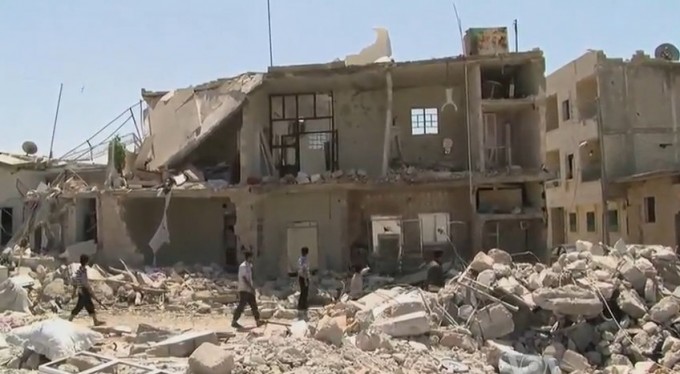 To this: Syria has been ravaged by civil war