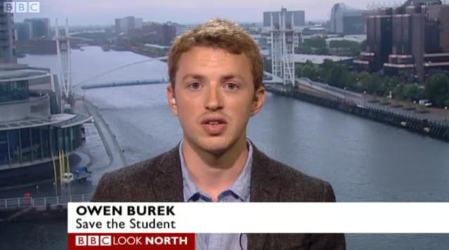Owen Burek has slammed the SLC for making money out of students...