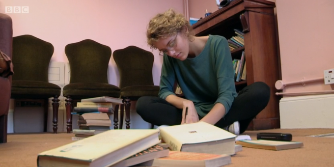 Studious: Ruby has it cut out to mix uni, modelling and baking