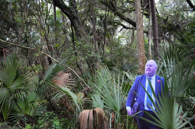 Eric exploring the Florida Everglades