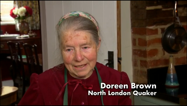 Quaking Bad: Doreen still cooks in the simple frugal ways of the Quakers...