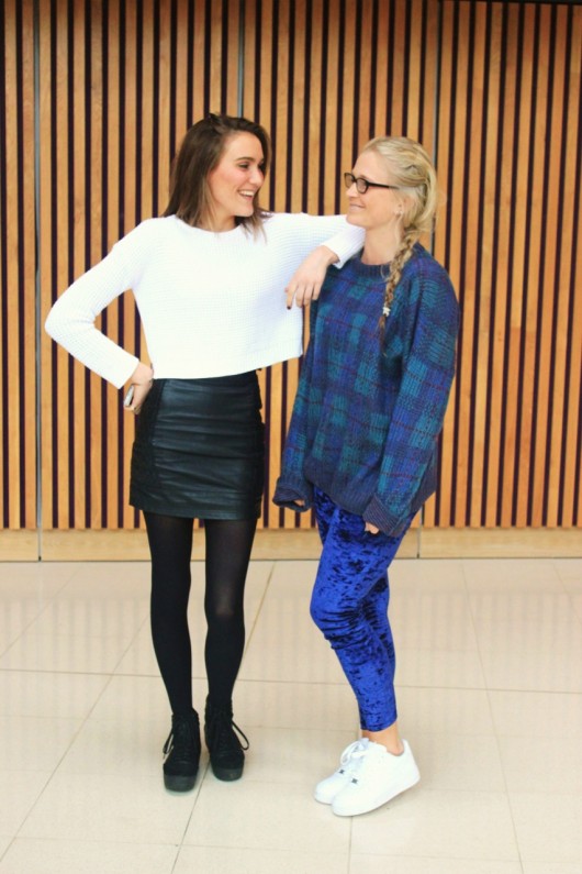 Blaise Dyer and Grace McGeehan, 2nd year Psychology, Exeter
