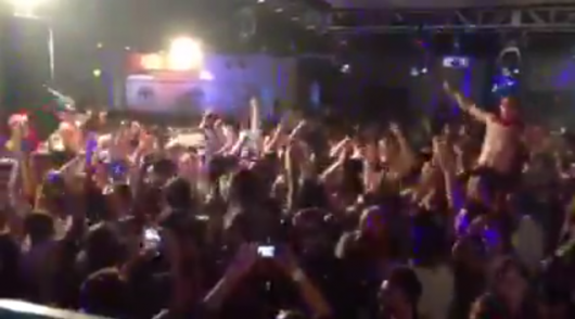 500 Cardiff students stayed in a club chanting at closing time