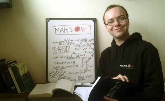 "Aspiring Martian" and current undergrad Ryan MacDonald