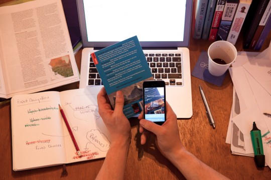 Just scan the barcode of every book you use for your essay and the app does the rest