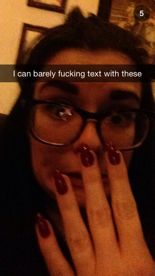This Snapchat took a significant amount of time to compose