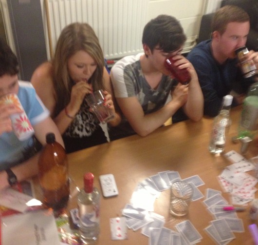 Drinking games are being targeted as a source of problems