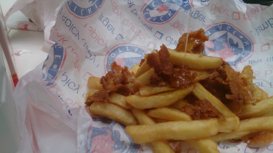 What my Cottage Poutine looked like