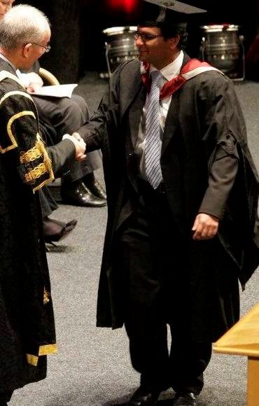 Peiris graduating three years ago