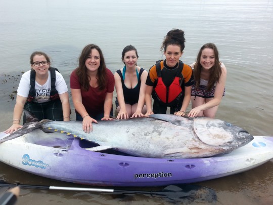 (L-R): Sarah, Laura, Hannah, Shauna and Charlotte