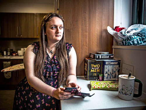 Lauren, 18, is nervous about campus life