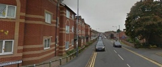 The street where Mr Steen was found