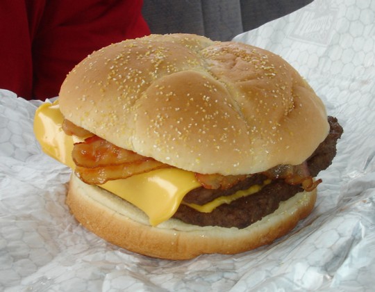 A burger