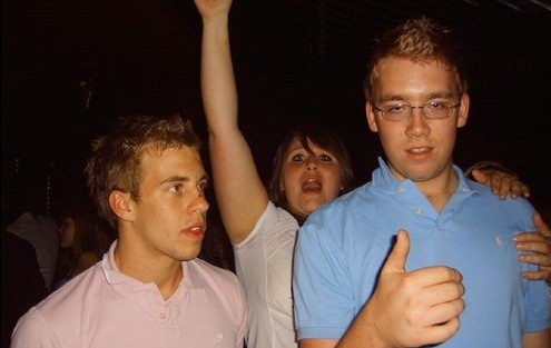 Drunk, collar popped. Nothing I can do in my career will ever make this image okay.
