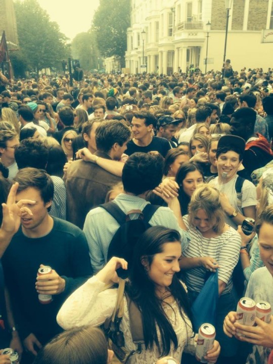 There were over 250 arrests made at Carnival over the two days...