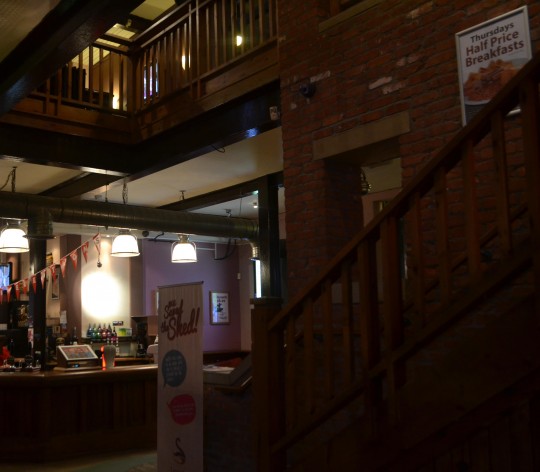 The rowdy venue in question