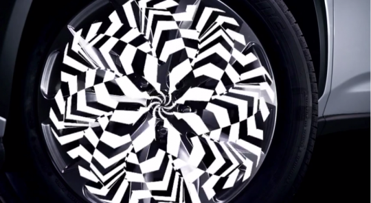 Interpreting the wheel design for the digital kaleidoscope