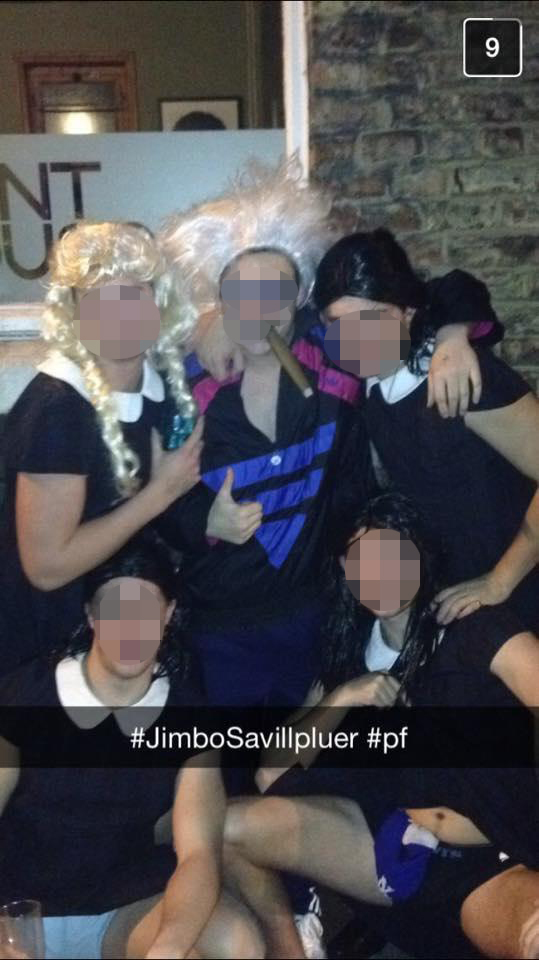 Jimmy Saville is alleged to have sexually abused 450 victims, but despite public outrage over costumes in 2013, Saville seems to have returned for another year