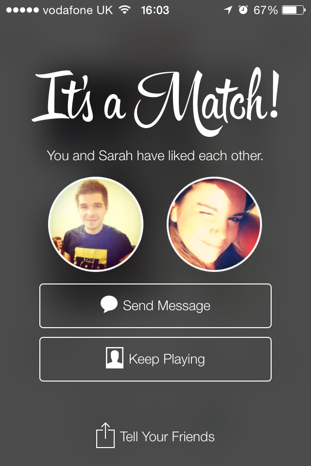 Matt on Tinder