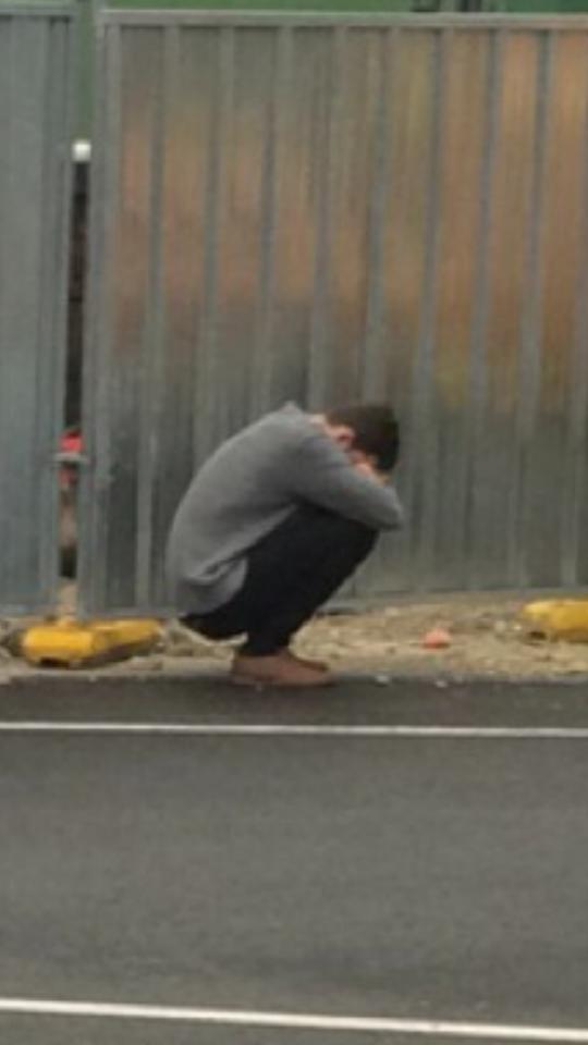 He's having a bad time