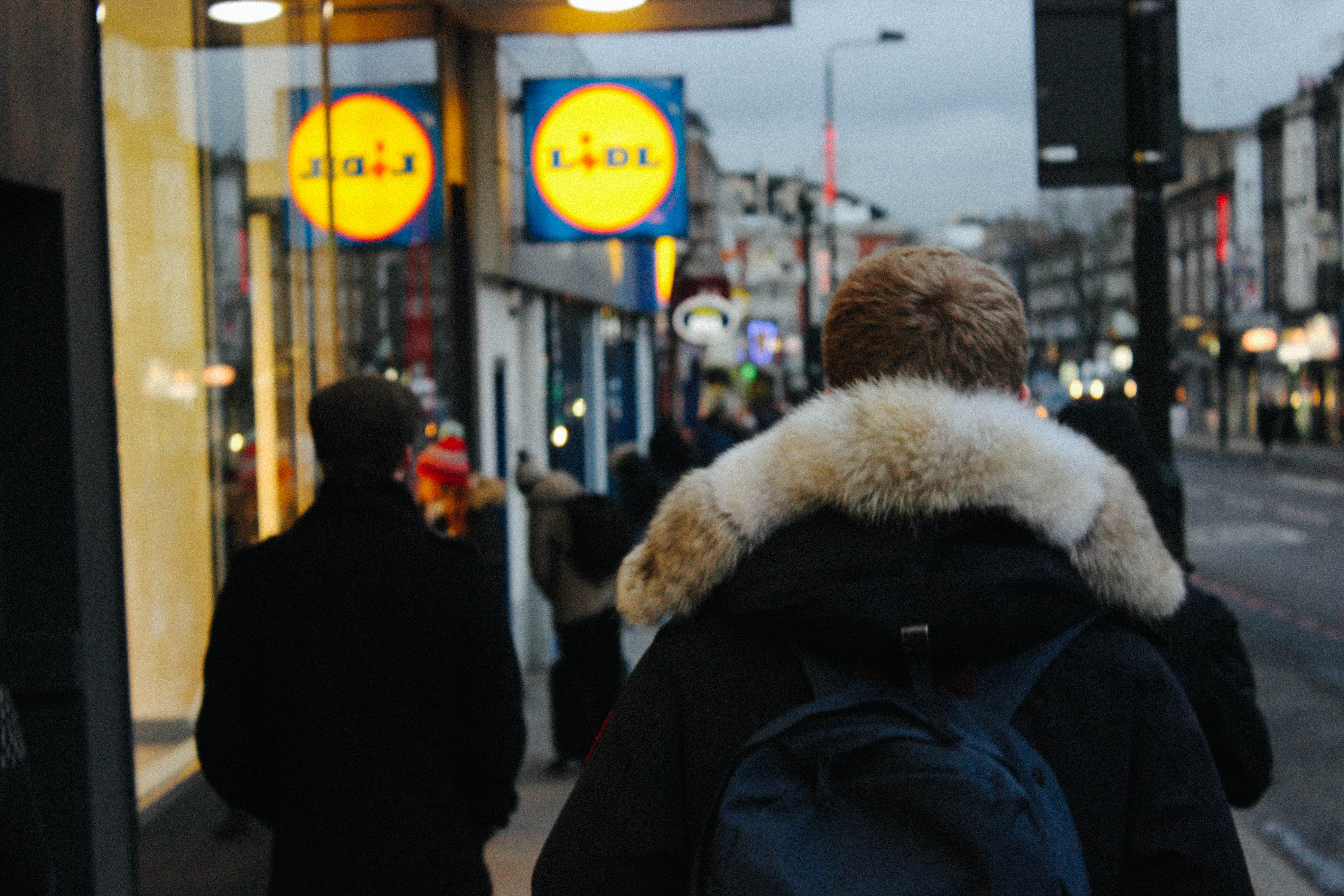 Walking to Lidl