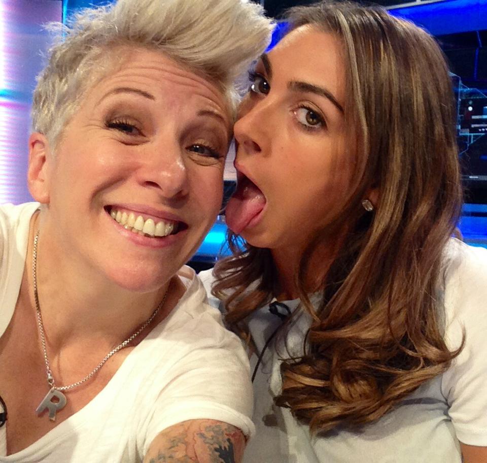 Rachel with Luisa Wissman
