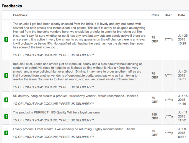 Reviews are an important way for vendors to build a good reputation,